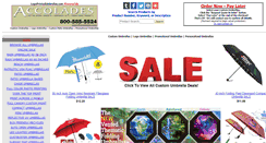Desktop Screenshot of logoprintedumbrellas.com